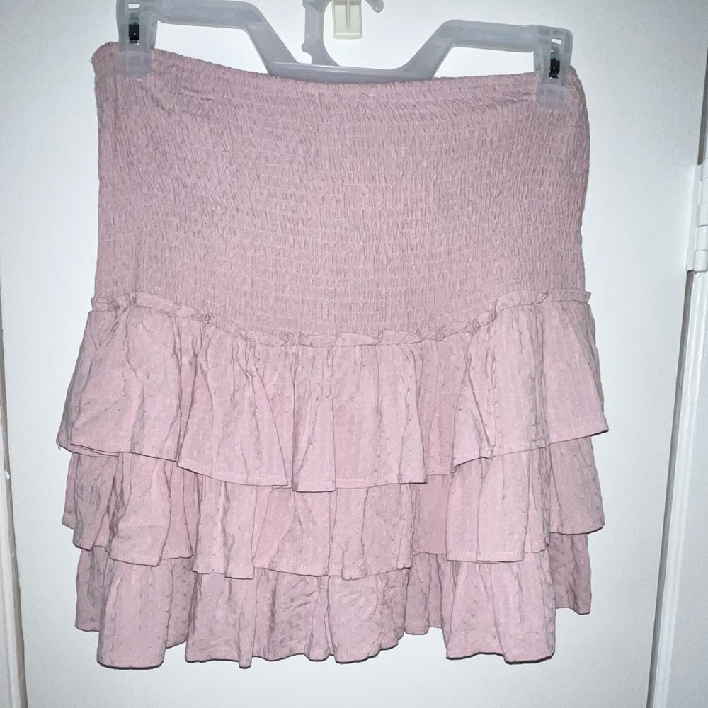 L Love Peplum Tube Top